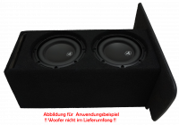 Sound&Media Untersitzwoofer MB W447 UNI - 2 x 16,5cm Bassreflex + Batterieabdeckung Beifahrerseite