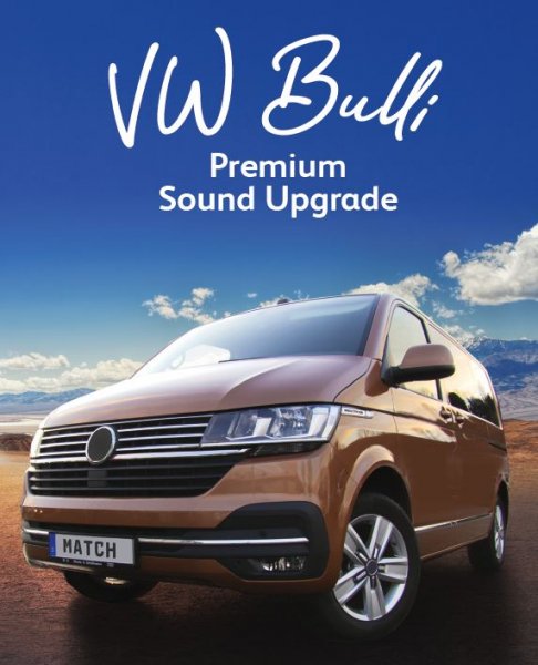 MATCH Premium Soundsystem VW Bulli