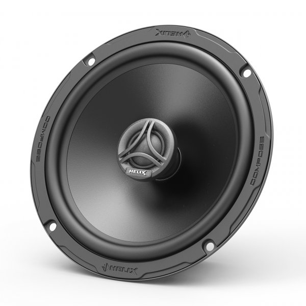 HELIX CB C165.2-S3 - 165 mm 2-Wege Koaxial-Lautsprechersystem mit 3 O Impedanz und Seidenkalotten Hochtöner