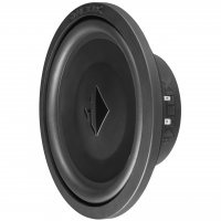 Helix IK S10-DVC2 - Flacher 250 mm Subwoofer mit 2 x 2 Ohm Schwingspule für kompakte Gehäuse