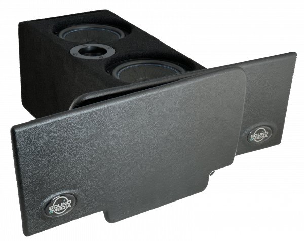 Sound & Media Untersitzwoofer MercedesBenz W447 BR inkl. 2 Stück HELIX IK W6 + Batterieabdeckung Beifahrerseite