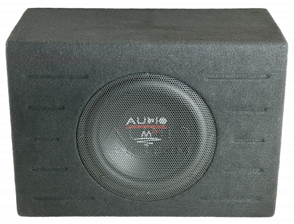 25cm Subwoofergehäuse Bassreflex Aktiv 30l Audio System
