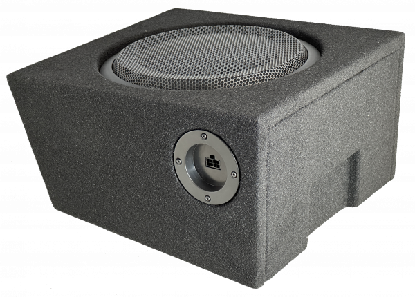 CAK VW Bulli 10 - VW T5/T6/T6.1 Sitzkonsole Subwoofer inkl. HELIX IK S10