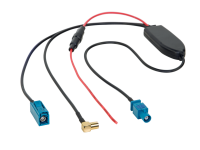 Antennensplitter AM/FM DAB+ Fakra(m)>Fakra(f)/SMB(f)