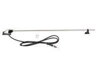 Holmantenne AM/FM universal DIN chrom 118cm